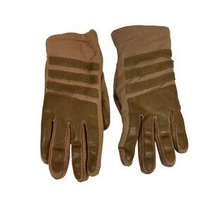 Women's Brown 100% Nylon Thinsulate Gloves Size L/XL